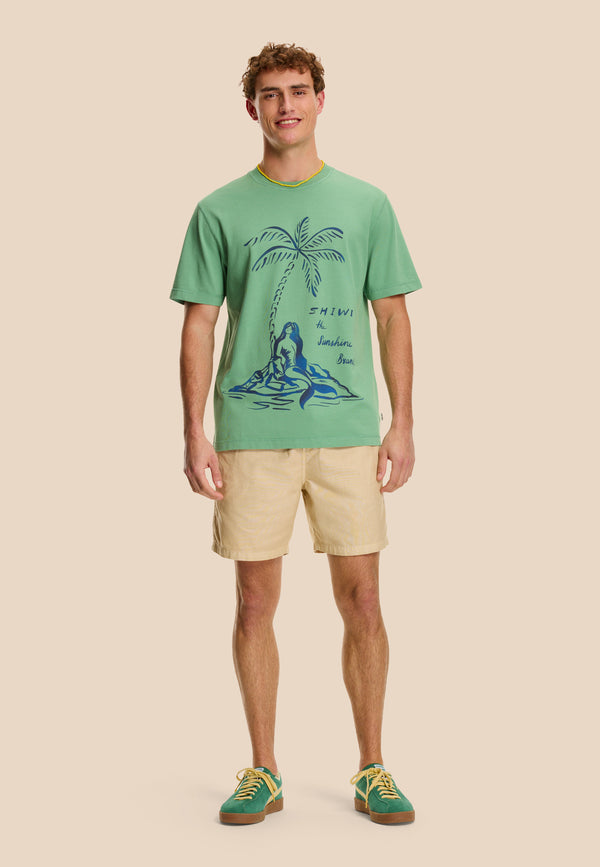 Shiwi LEWIS Linen Shorts Beige