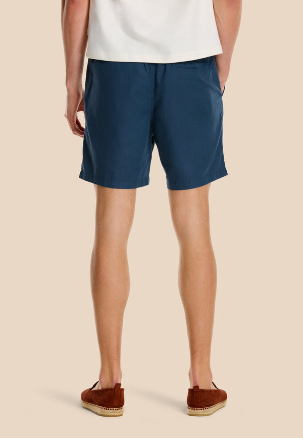 Shiwi LEWIS Linen Shorts Royal Blue