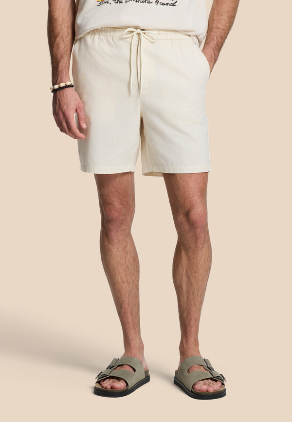 Shiwi LEWIS Linen Shorts Solid