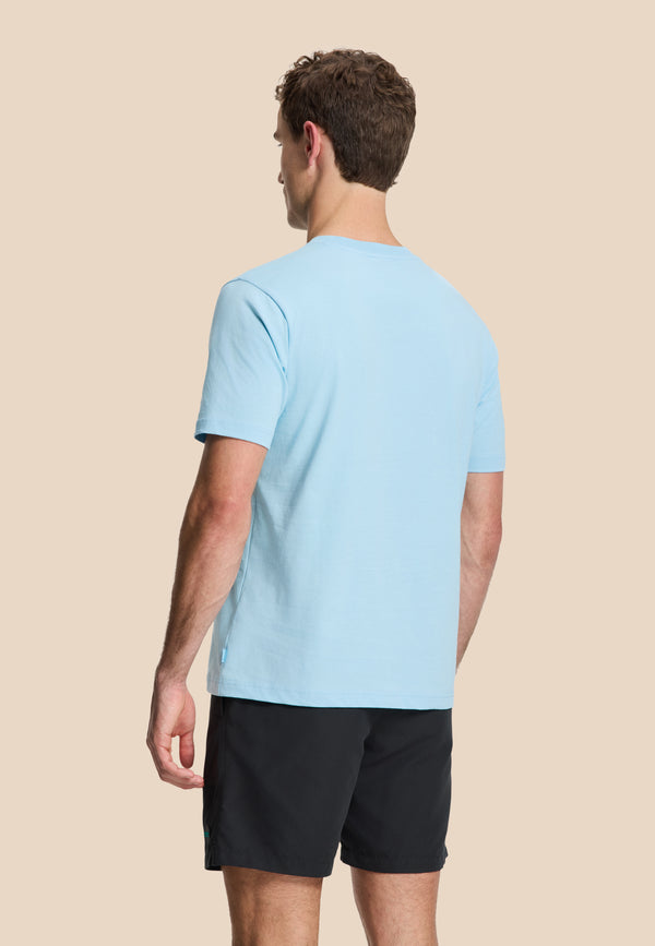 Shiwi LIAM Regular T-shirt Paradise Blue Sky