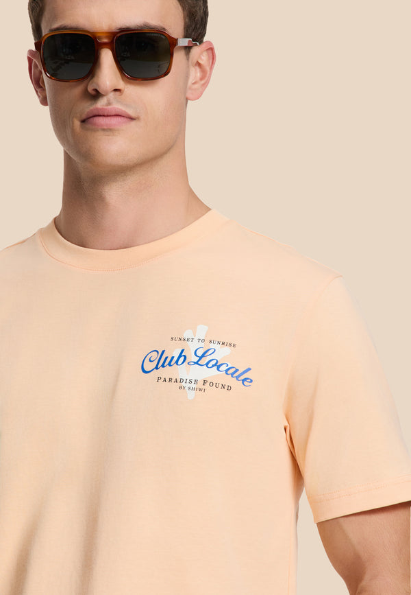 Shiwi LIAM Regular T-shirt Paradise Orange Peaches