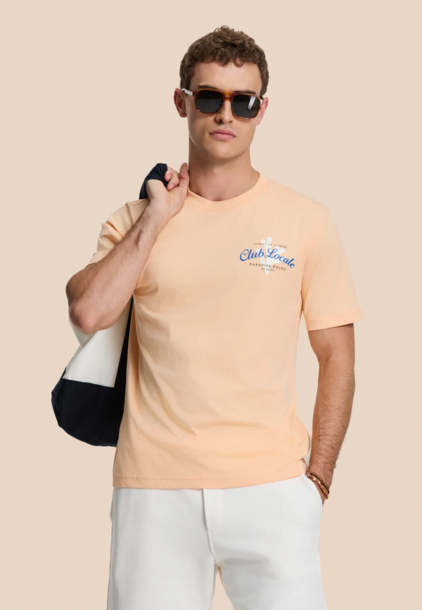 shiwi LIAM regular t-shirt paradise Orange peaches