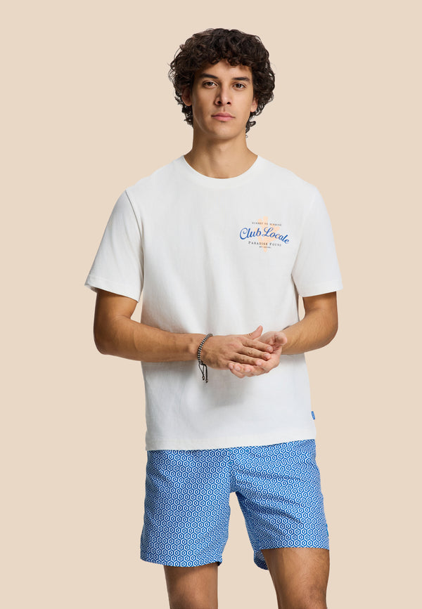 Shiwi LIAM Regular T-shirt Paradise White