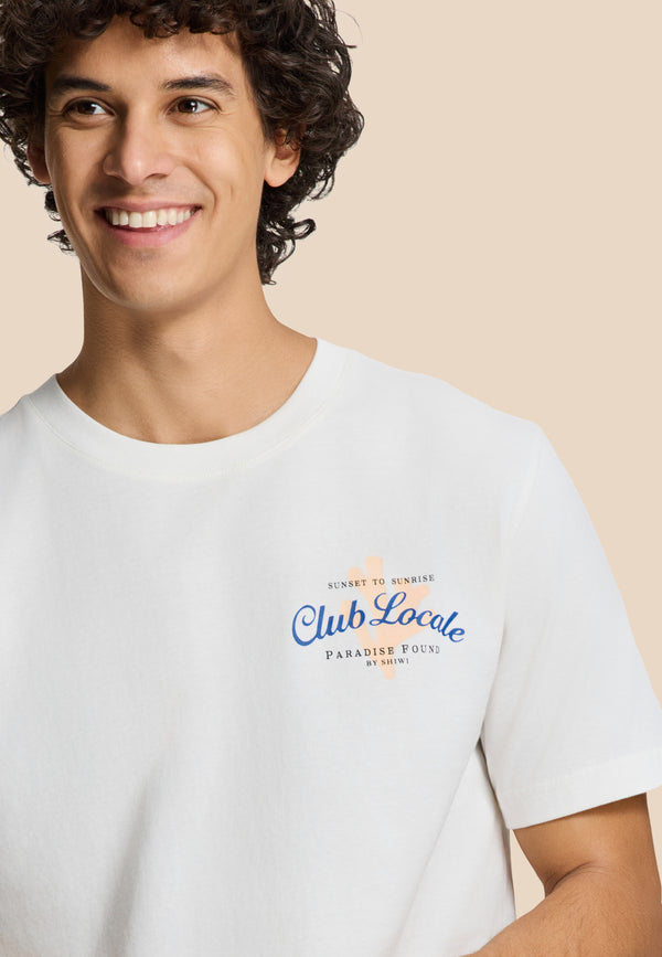 Shiwi LIAM Regular T-shirt Paradise White