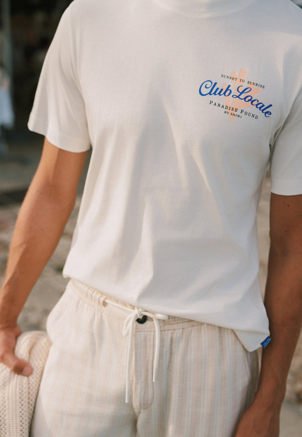 shiwi LIAM regular t-shirt paradise White