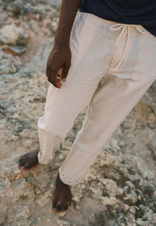 Shiwi LUKE Linen Trousers Solid