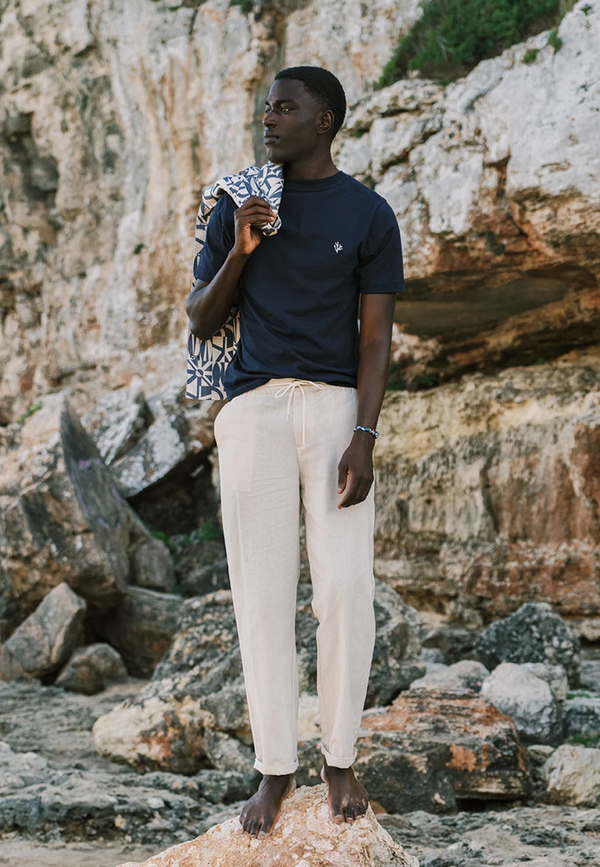 shiwi LUKE linen trousers solid