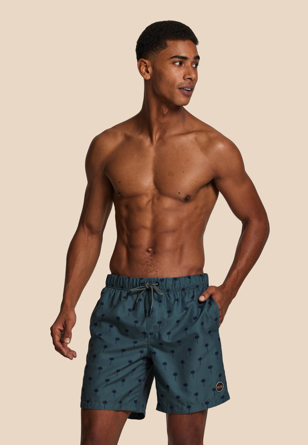 shiwi MIKE swim shorts scratched shiwi palm