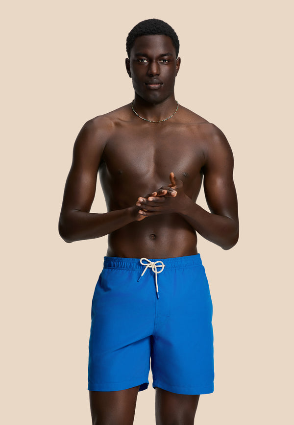 Shiwi MIKE Swim Shorts Solid Blue Kobalt