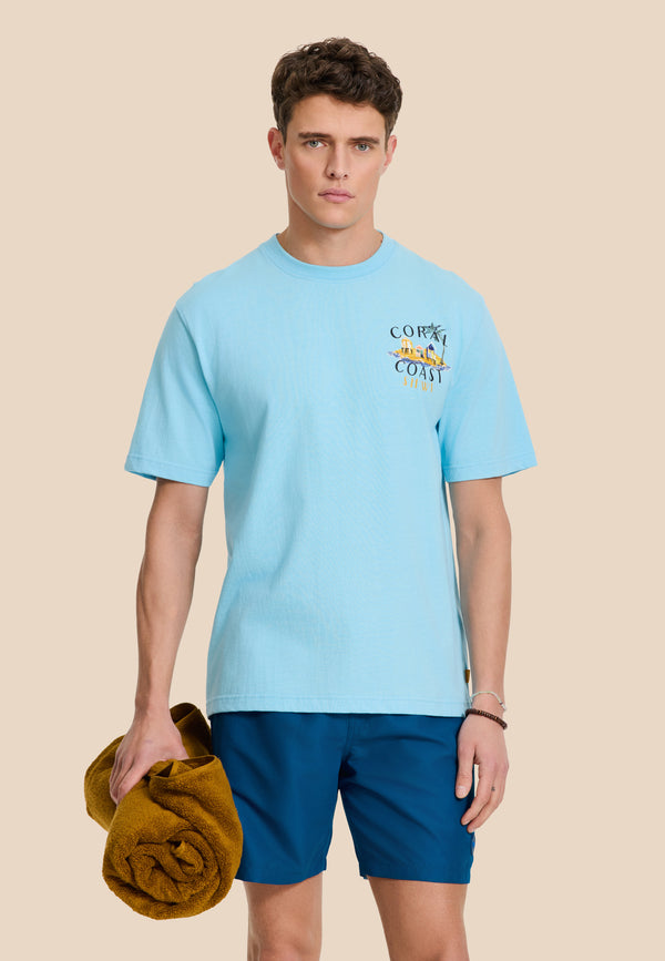 Shiwi MIKE Swim Shorts Solid Blue Ocean