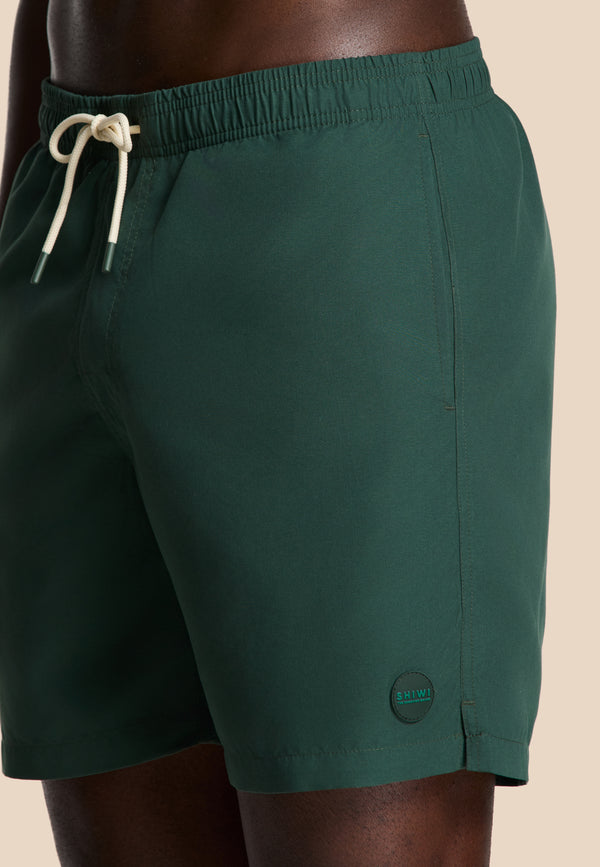 Shiwi MIKE Swim Shorts Solid Green Leaf