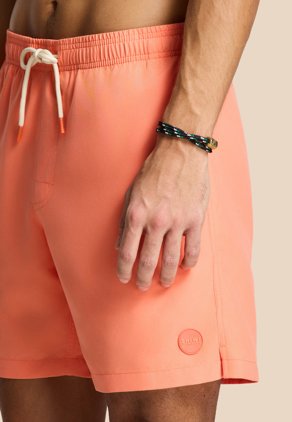 Shiwi MIKE Swim Shorts Solid Orange Coral