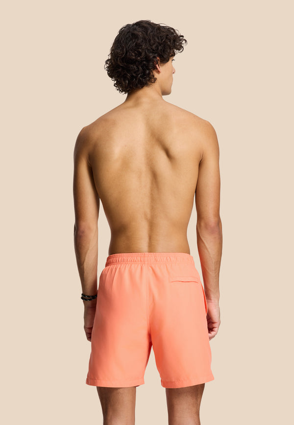 Shiwi MIKE Swim Shorts Solid Orange Coral
