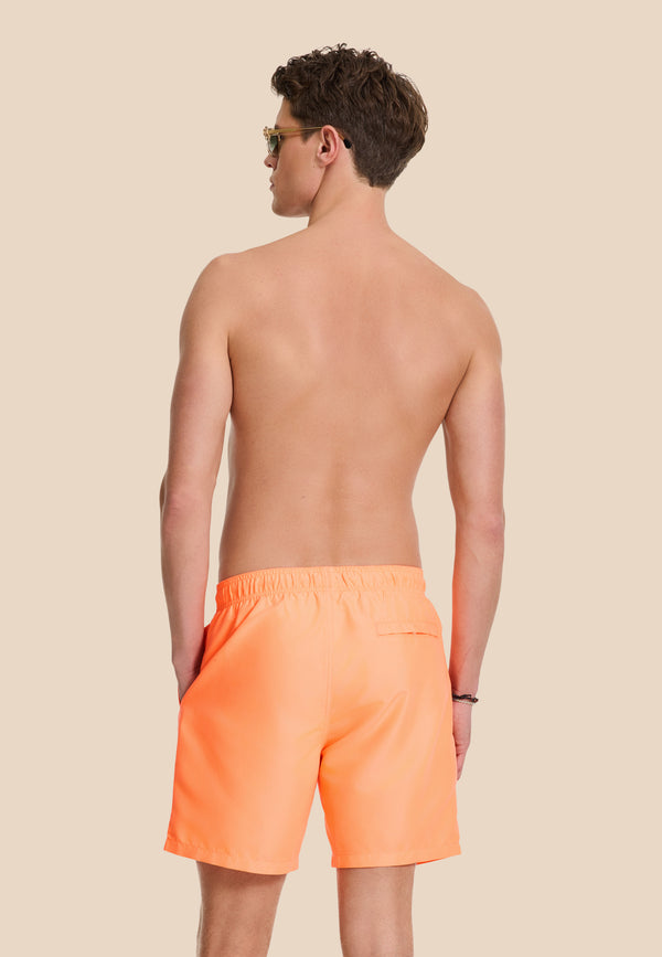 Shiwi MIKE Swim Shorts Solid Orange Neon