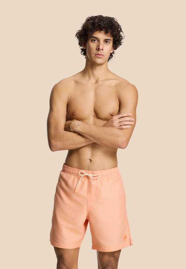 Shiwi MIKE Swim Shorts Solid Orange Sun