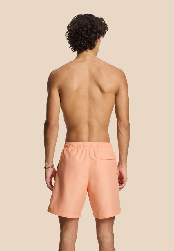 Shiwi MIKE Swim Shorts Solid Orange Sun