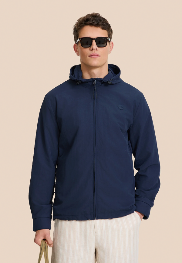 shiwi NASH jacket solid Blue dark navy