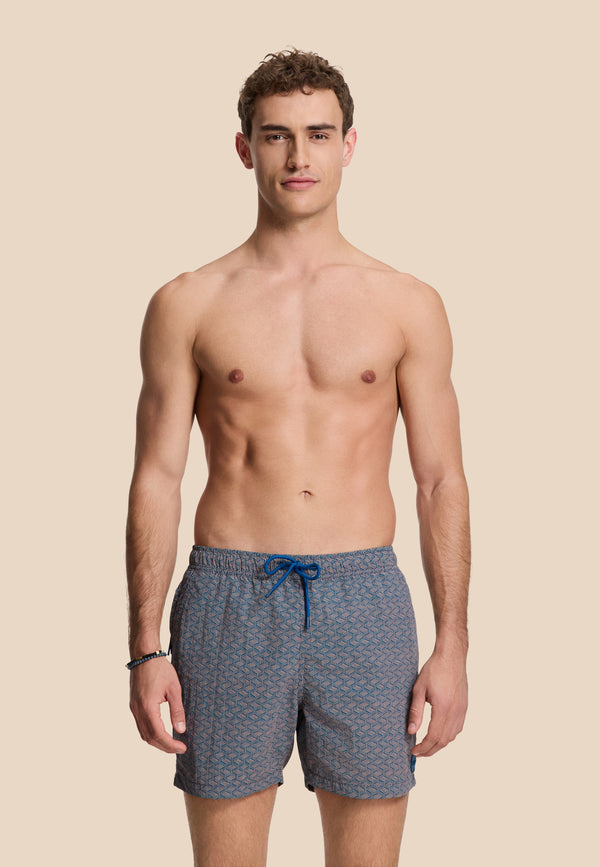 Shiwi NATE QUICK DRY Swim Shorts Geo Maze