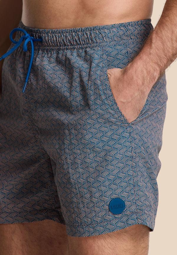 shiwi NATE QUICK DRY swim shorts geo maze