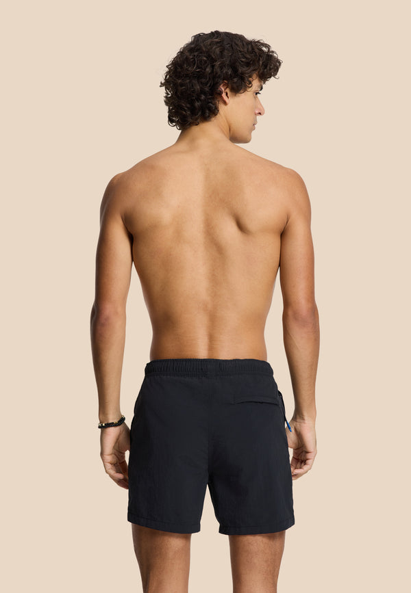 Shiwi NATE QUICK DRY Swim Shorts Solid Black