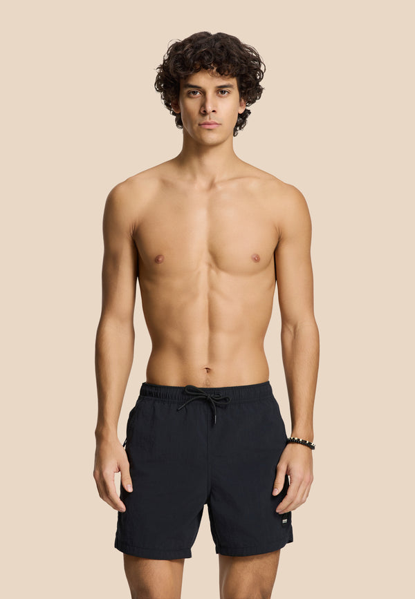 shiwi NATE QUICK DRY swim shorts solid Black