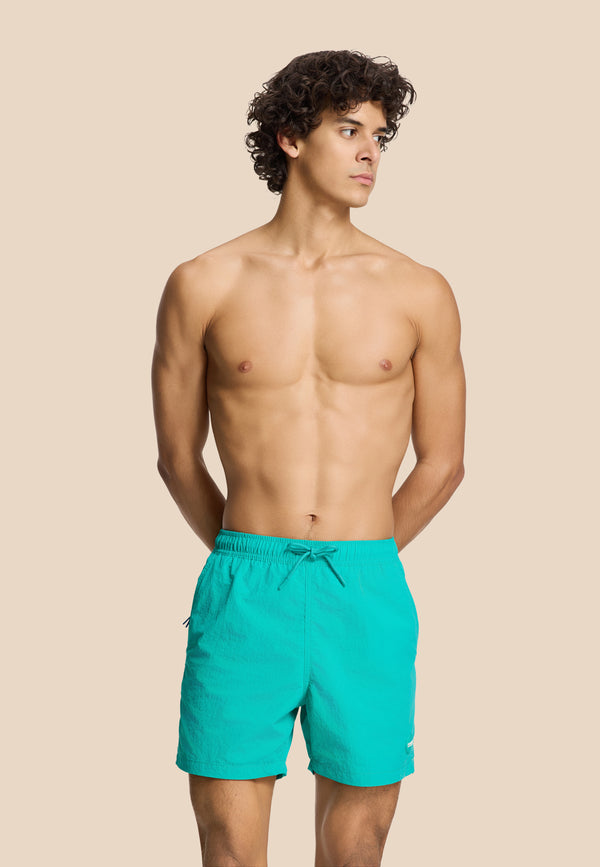 Shiwi NATE QUICK DRY Swim Shorts Solid Blue Lagoon