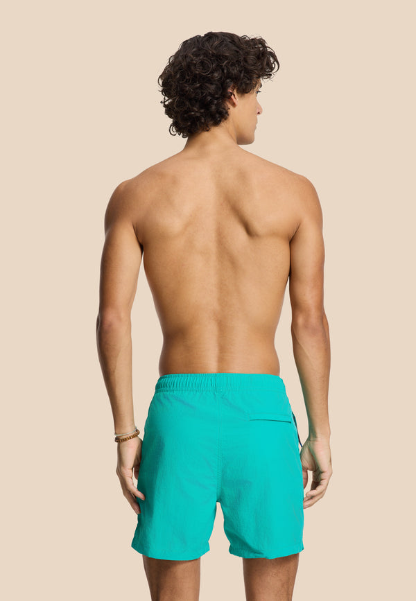 Shiwi NATE QUICK DRY Swim Shorts Solid Blue Lagoon