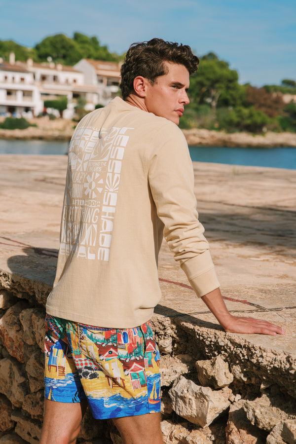 Shiwi NOAH Relaxed Longsleeve Paradise Block