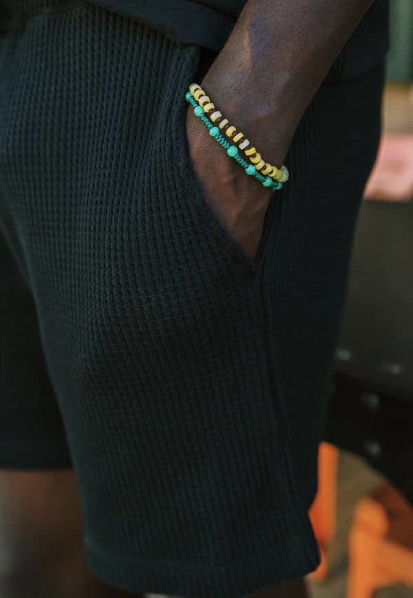 Shiwi OSCAR Waffle Structure Shorts Black