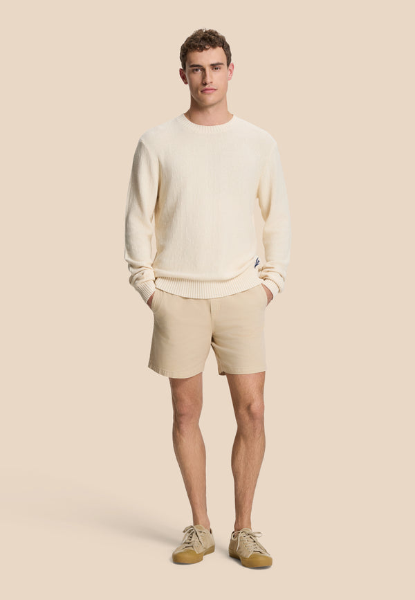 Shiwi PALMER Pullover Solid Beige