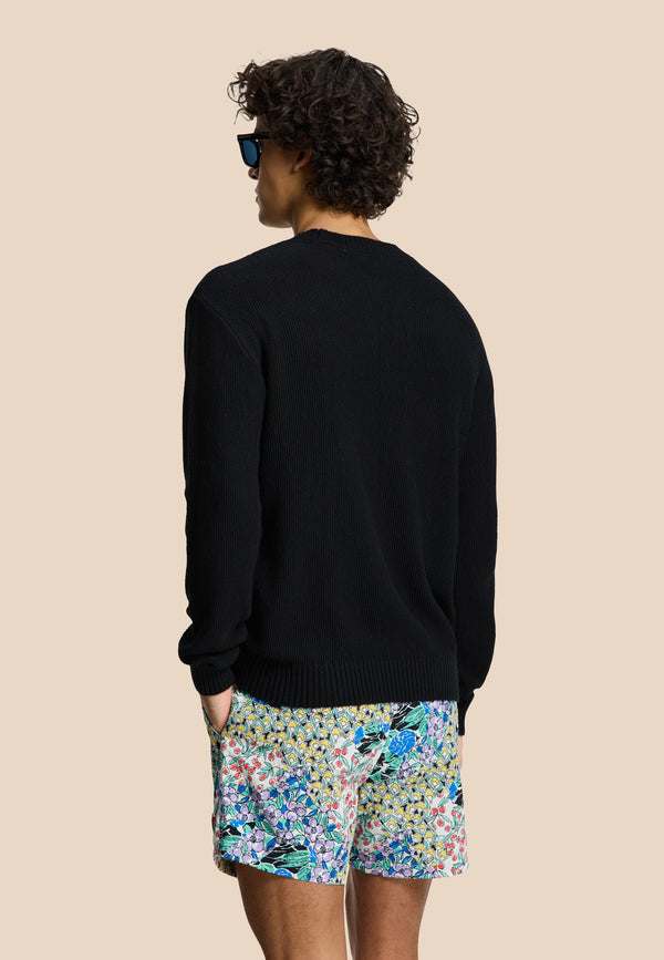 Shiwi PALMER Pullover Solid Black