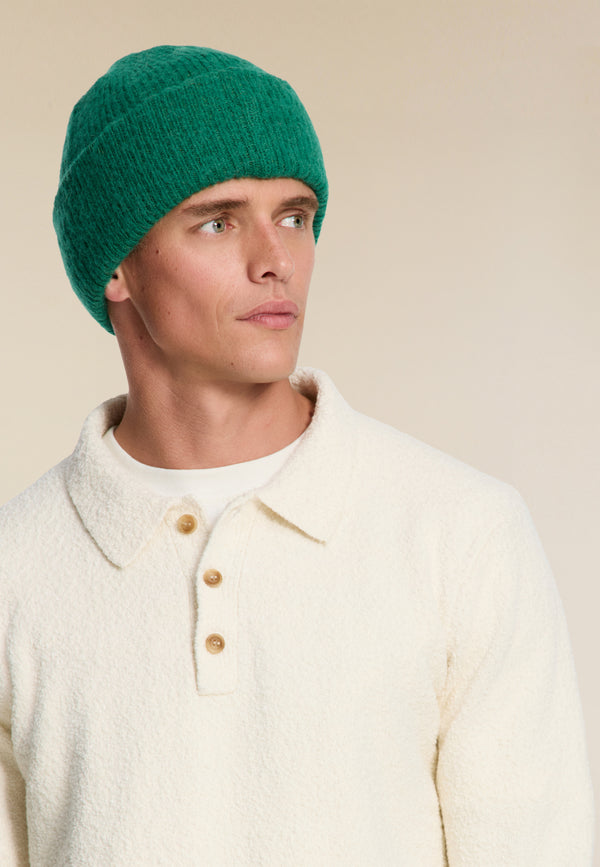 Shiwi PENN Regular Fit Boucle Polo White