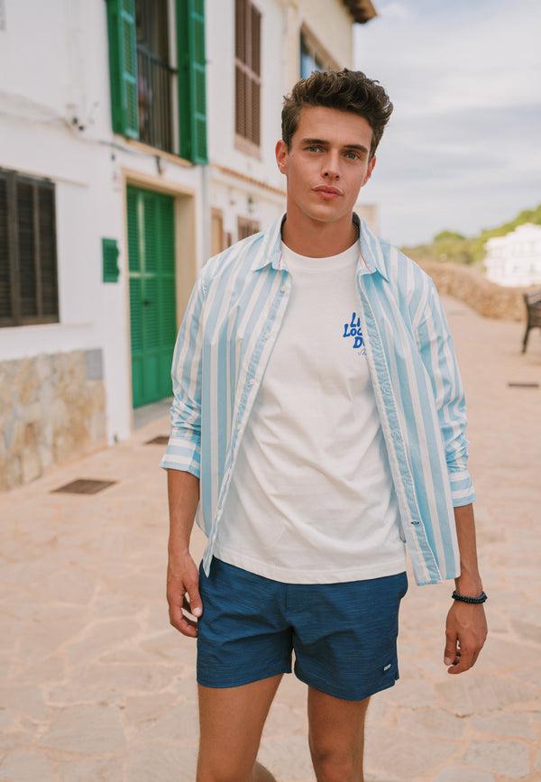 shiwi RICK long sleeve shirt block stripe