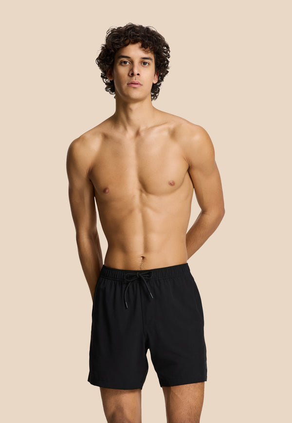 shiwi SCOTT STRETCH swim shorts solid Black