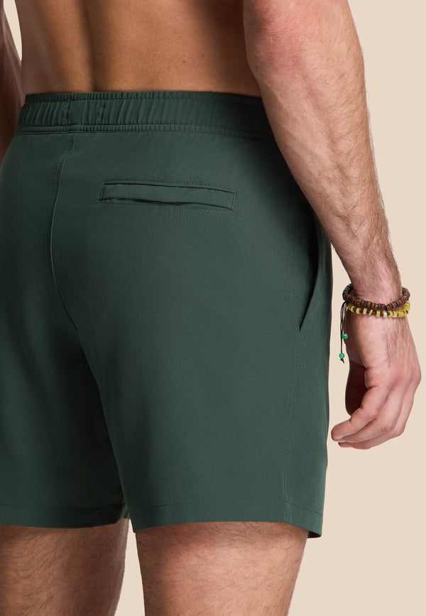 Shiwi SCOTT STRETCH Swim Shorts Solid Green Leaf