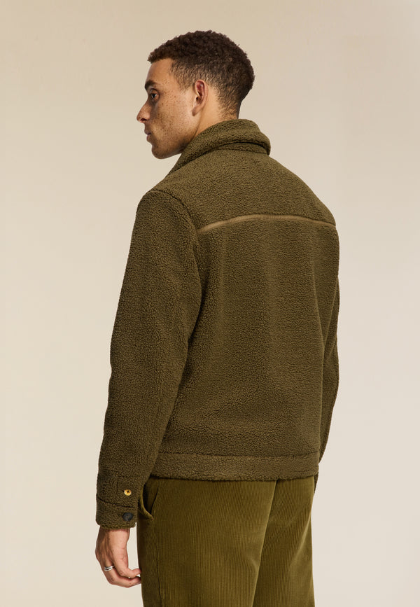 Shiwi SYD Teddy Jacket Green Olive