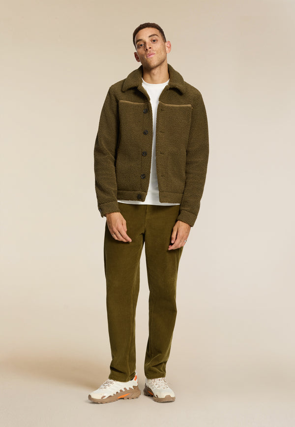 Shiwi SYD Teddy Jacket Green Olive