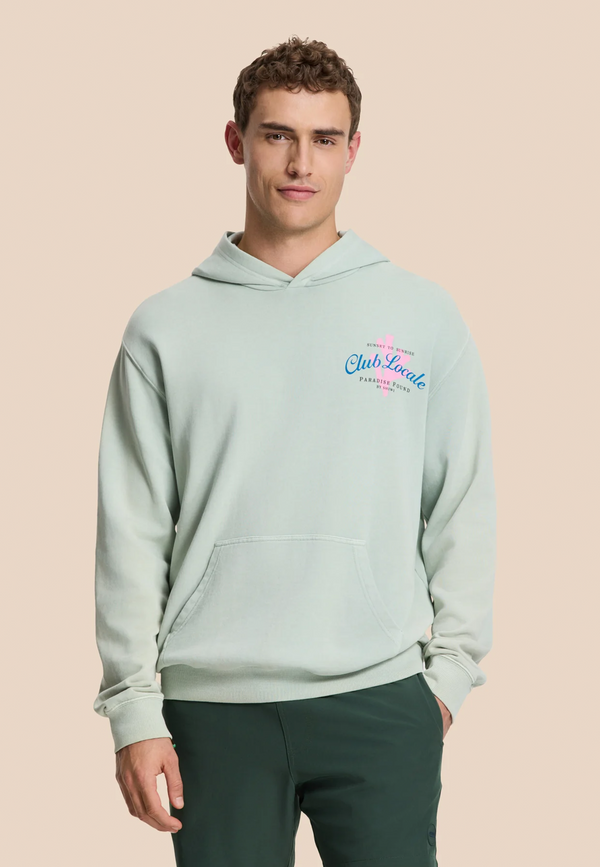 shiwi ZAC relaxed fit hood sweat paradise