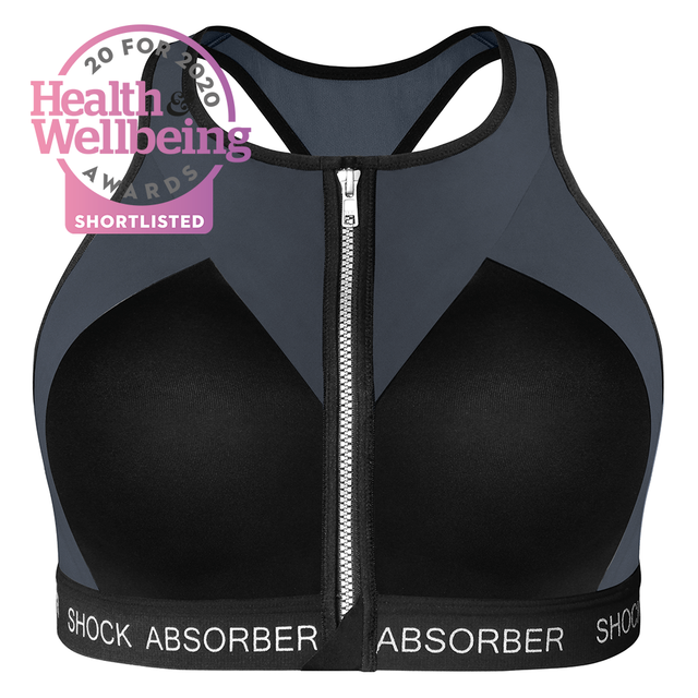 Shock Absorber InfinitY Power Bra - Black/Silver