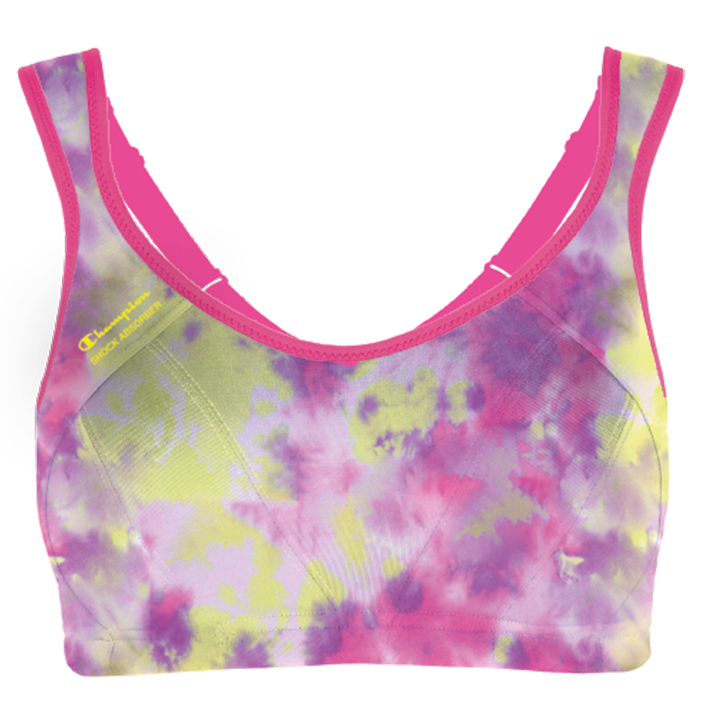 shock absorber Shock Absorber Multi Sports Support Bra - Pink Tie Dye