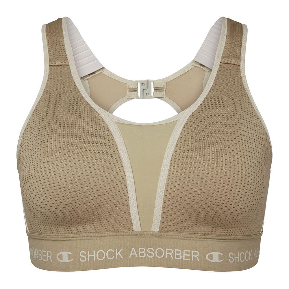shock absorber Ultimate Run Bra Padded - Sand Pepper Khaki