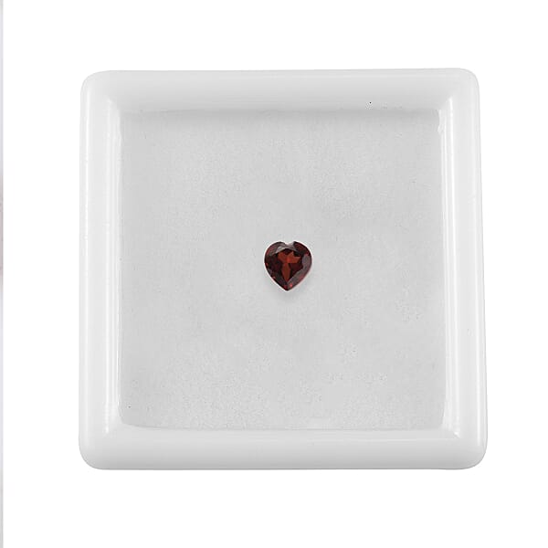 Shop Lc 0.50 Ctw Heart Cut Mozambique Garnet Loose Gemstone (5 Mm)