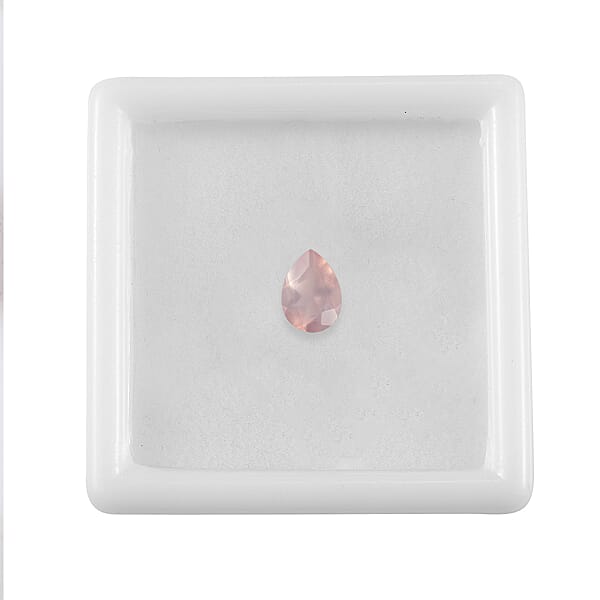 Shop Lc 0.52 Ctw Pear Cut Rose Quartz Loose Gemstone (7x5 Mm)