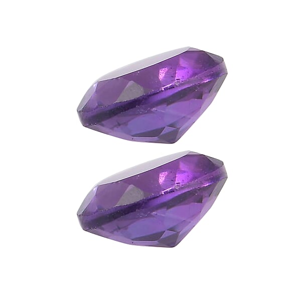 Shop Lc 0.68 Ctw Round Cut African Amethyst Loose Gemstone – AAA Grade (Set Of 2) (5 Mm)