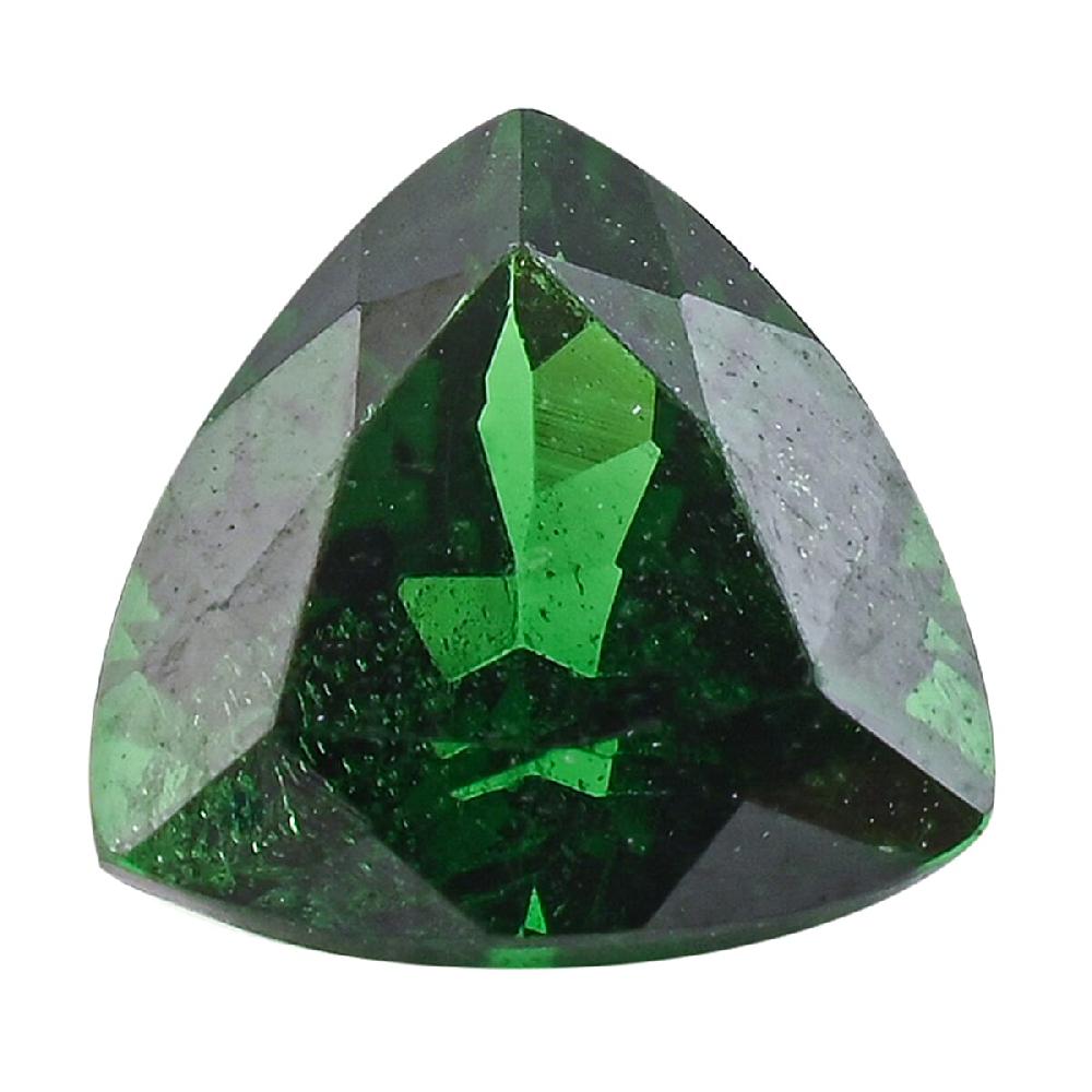 shop lc 1.00 ctw Trillion Tsavorite Garnet Loose Gemstone – AAAA Grade Free Size