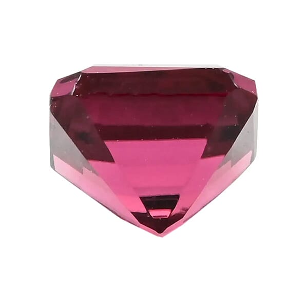 Shop Lc 1.20 Ctw Asscher Cut Square Golconda Rubellite-AAAA Grade 6x6mm
