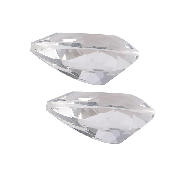 Shop Lc 1.20 Ctw Pear Cut Brazilian Petalite Loose Gemstone (Set Of 2) (8x5 Mm)