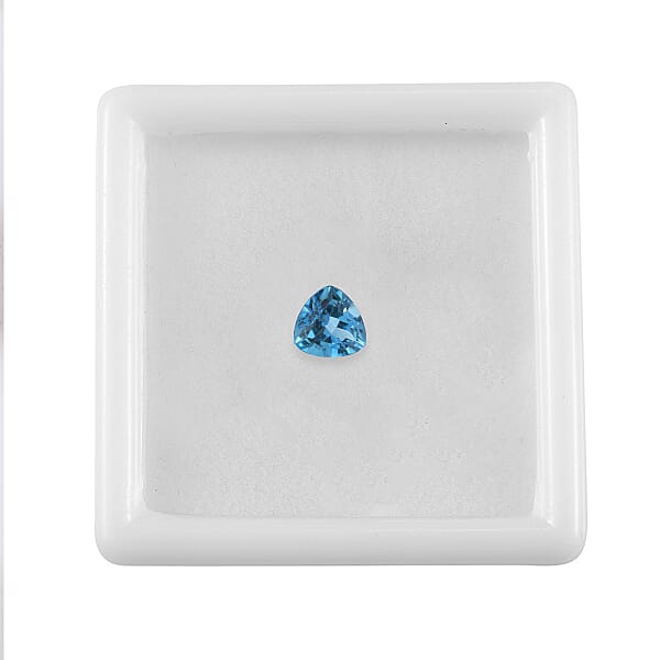 Shop Lc 1.20 Ctw Trillion Cut Blue Topaz Loose Gemstone (7 Mm)