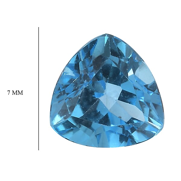 Shop Lc 1.20 Ctw Trillion Cut Blue Topaz Loose Gemstone (7 Mm)