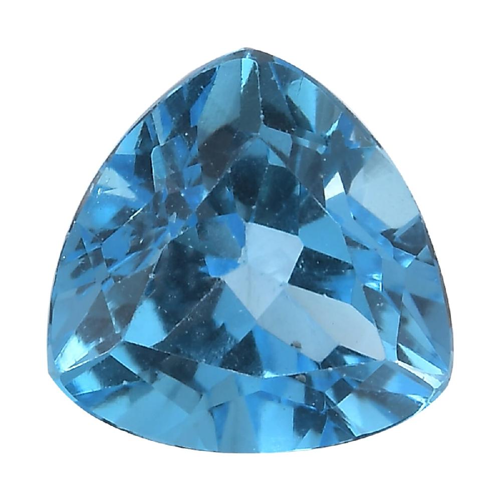 shop lc 1.20 ctw Trillion Cut Blue Topaz Loose Gemstone (7 mm)